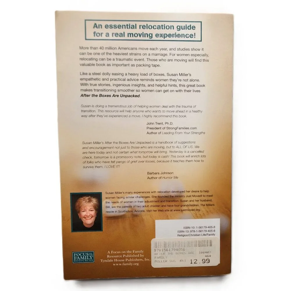 After the Boxes Are Unpacked: Moving on after Moving In by Susan Miller